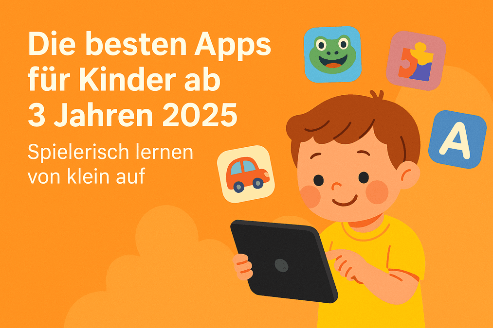 Die besten Apps für Kinder ab 3 Jahren 2025 – Spielerisch lernen von klein auf