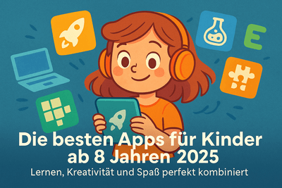 Die besten Apps für Kinder ab 8 Jahren 2025 – Lernen, Kreativität und Spaß perfekt kombiniert