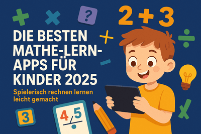 Die besten Mathe-Lern-Apps für Kinder 2025 – Spielerisch rechnen lernen leicht gemacht